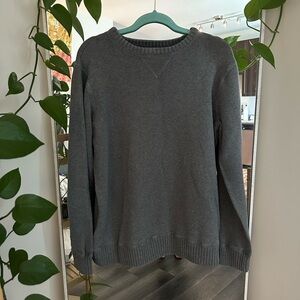 Eddie Bauer Grey Sweater Size L